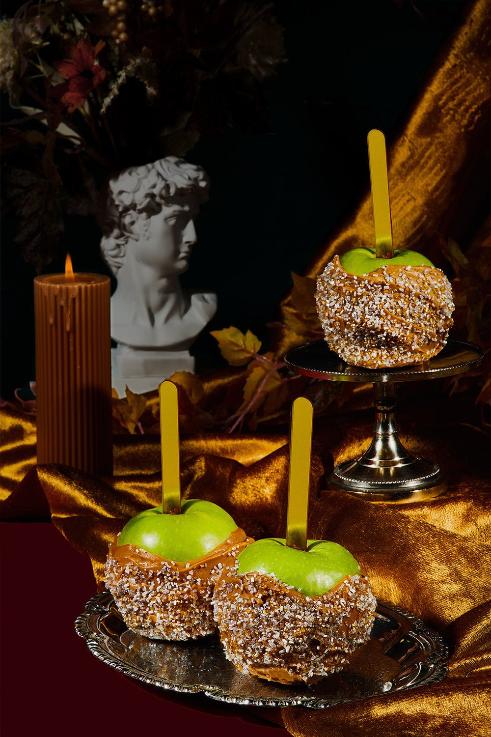 Apple Dipping Kit + Fancy Sugar \u0026 Edible Glitter Instructions, image size:1000x1500