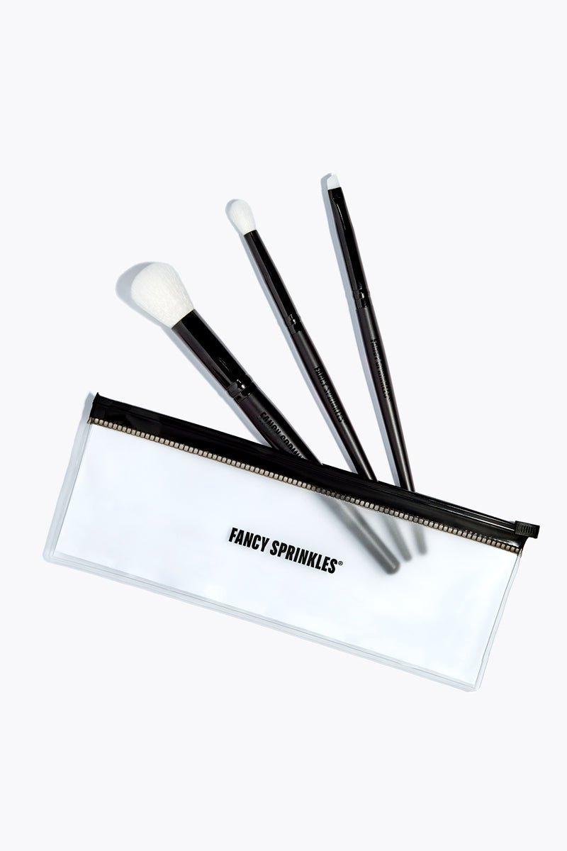 Black Brush Set Cake Decorating Brush Set of 5