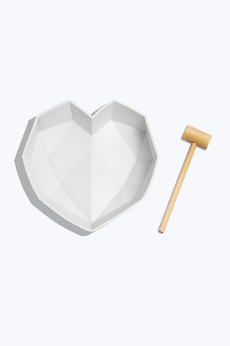 Large Diamond Heart Silicone Mold