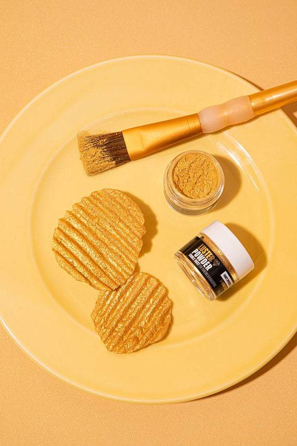 Edible Gold Luster Dust 24 Karat Gold Luster Powder